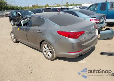2013 Kia Optima Ex z USA, uszkodzony, nr VIN 5XXGN4A77DG159217